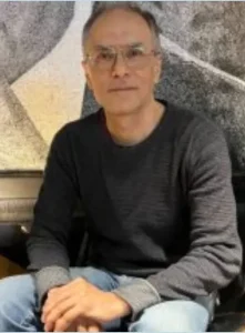 Porträtt av Manolo Sarmiento