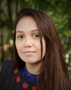 Porträtt av regissören Lorraine Jones Molina